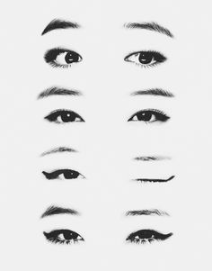 236x301 Asian Eye Shape In Drawing Asian Eyes, Drawings, Eye - Japanese Eyes Drawing