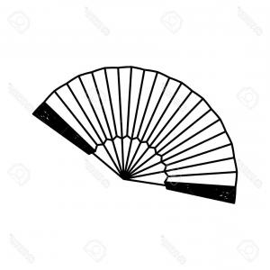 300x300 Photoset Of Colorful Japanese Fans Vector Illustration Arenawp - Japanese Fan Drawing