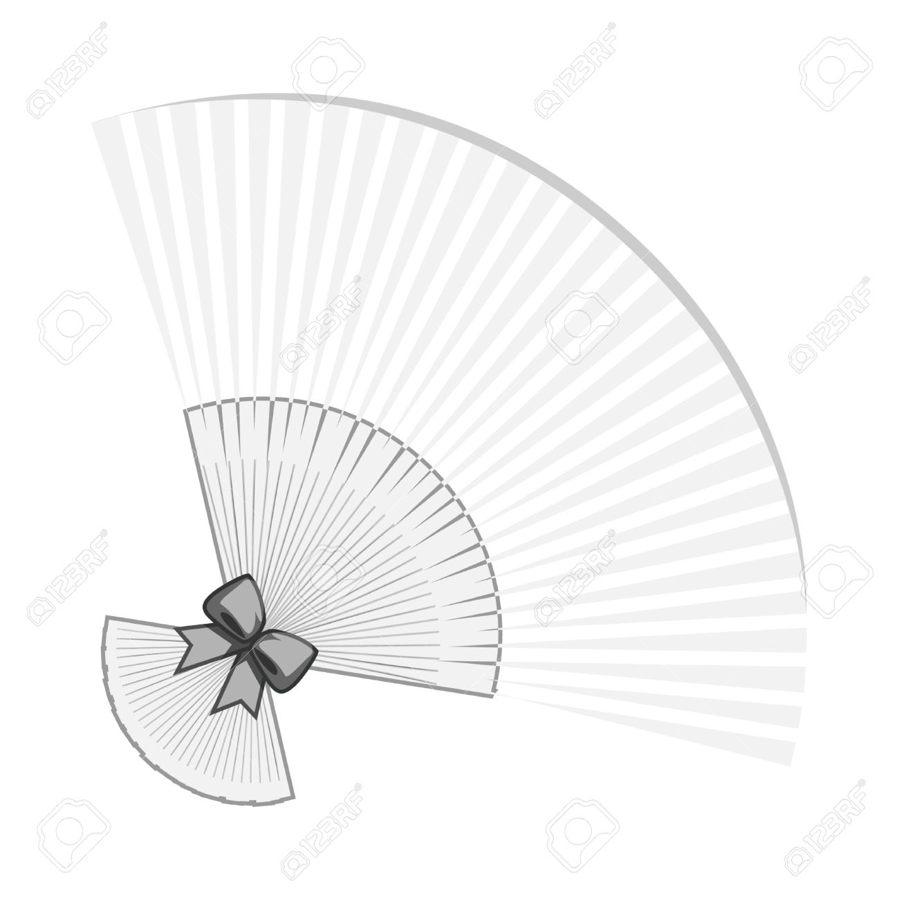 1300x1300 Fan Clipart Vector - Japanese Fan Drawing