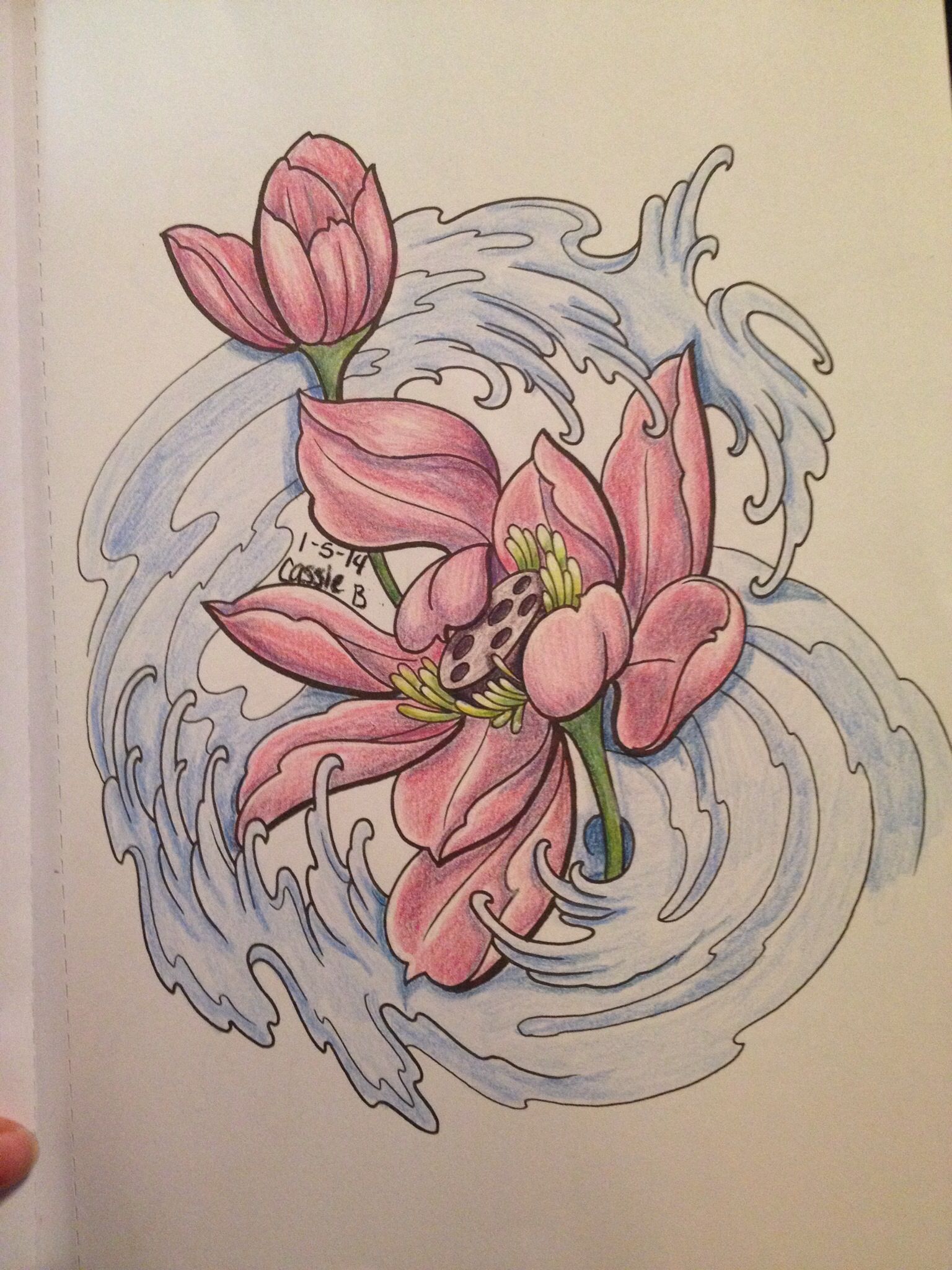 1536x2048 prisma color colored pencil art cassies classix art japanese - Japanese Flower Drawing Styles