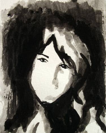 375x469 Drawing Japanese Girl Drawings For Sale Saatchi Art - Japanese Girl Drawing