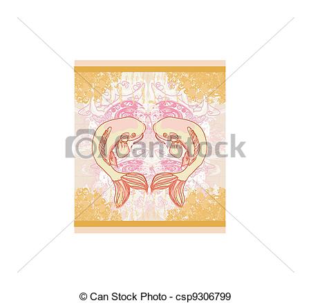 450x439 Japanese Koi Background Vectors - Japanese Koi Drawing