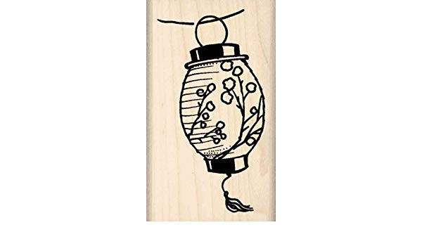 600x350 Stamps - Japanese Lantern Drawing