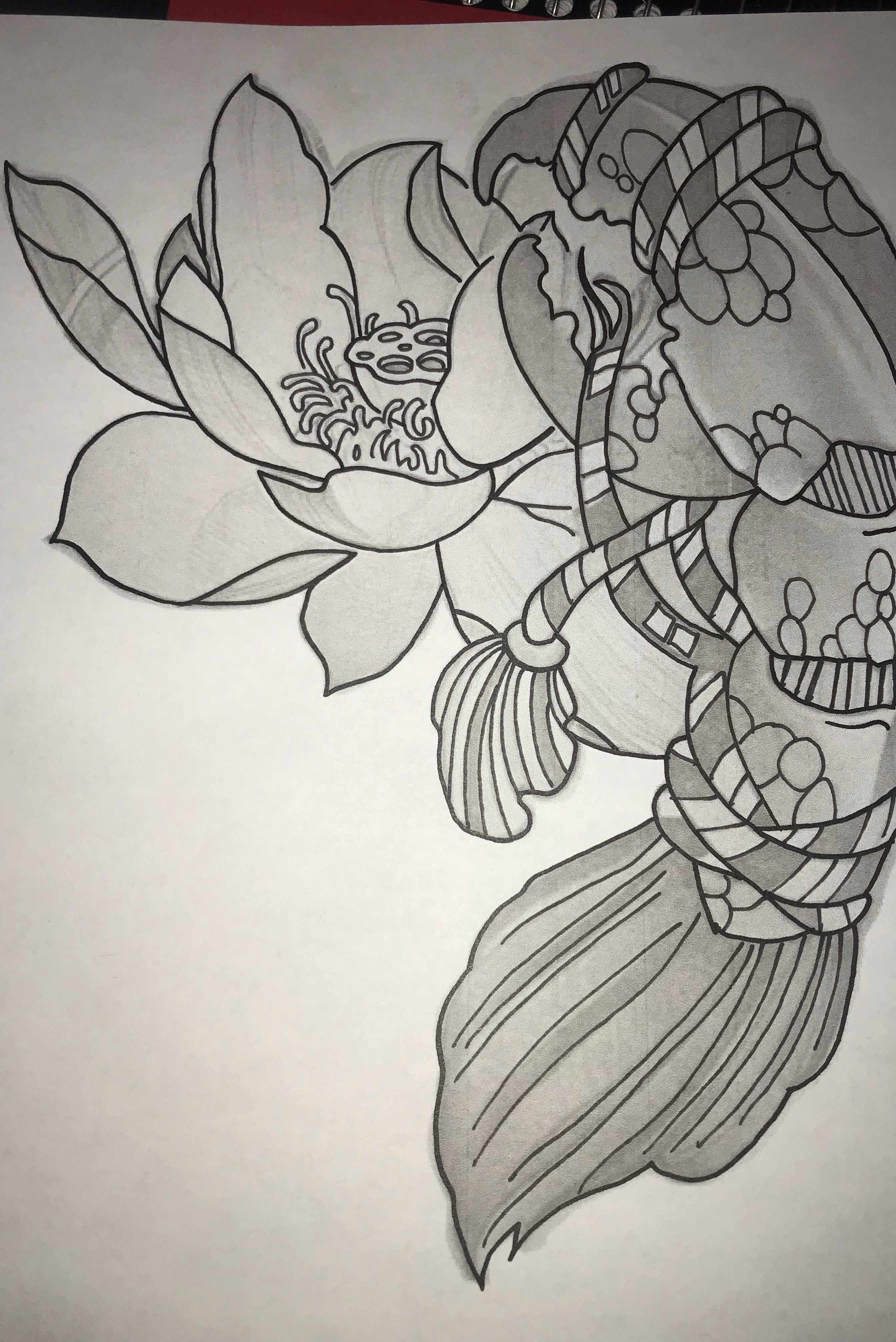 2689x4028 Harrzink Crab Claw With Lotus Flower - Japanese Lotus Drawing