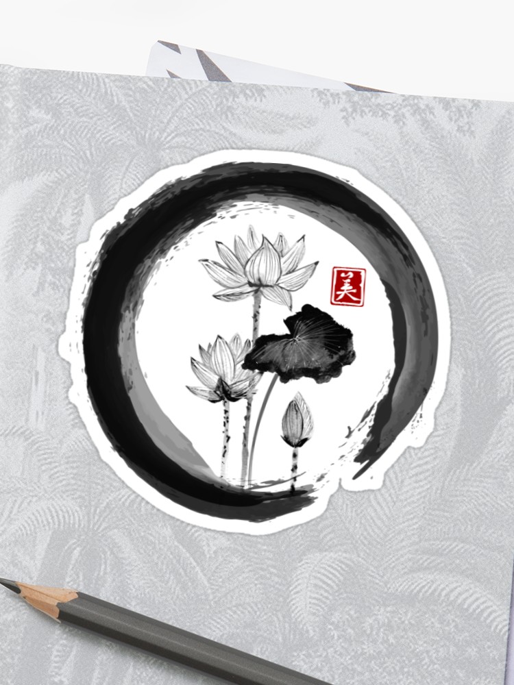 750x1000 Lotus Flower - Japanese Lotus Flower Drawing