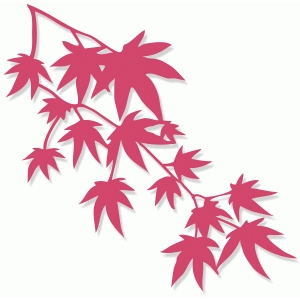 300x300 Japanese Maple Tree Silhouette Great Free Clipart, Silhouette - Japanese Maple Leaf Drawing