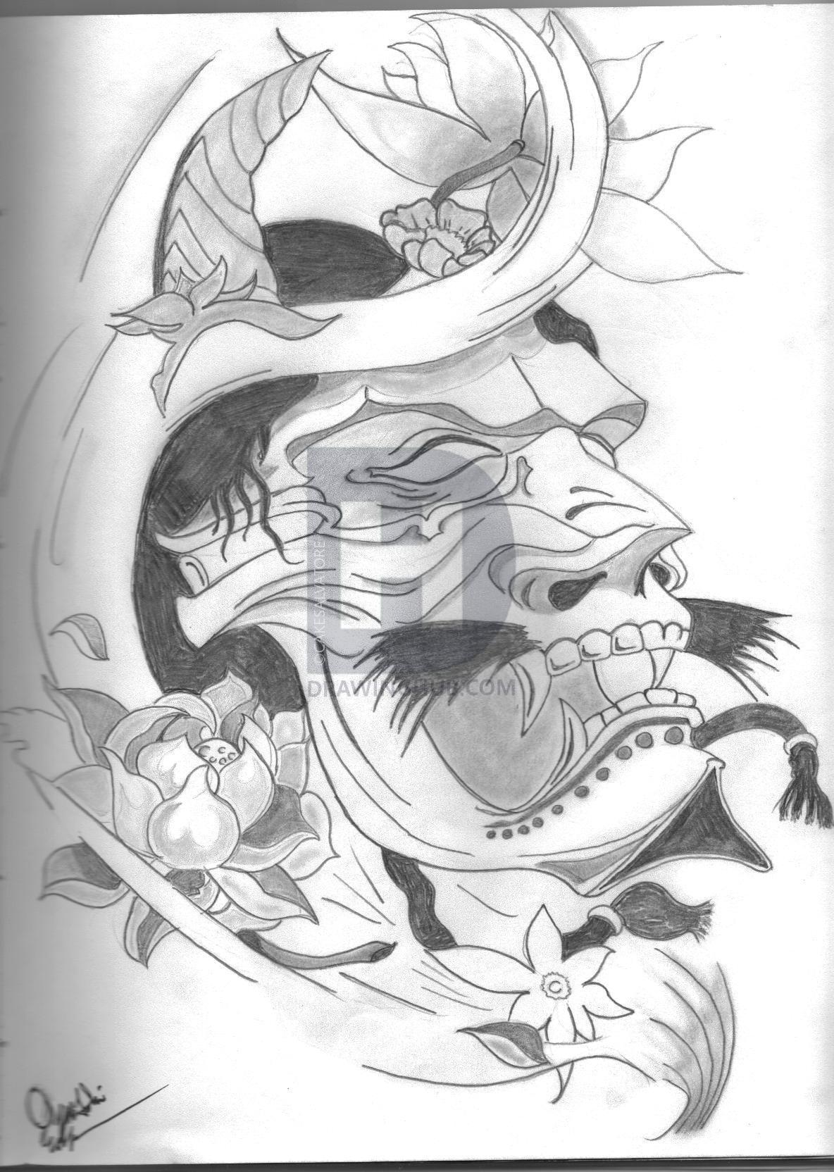 1184x1664 Japanese Mask Drawing - Japanese Mask Drawing