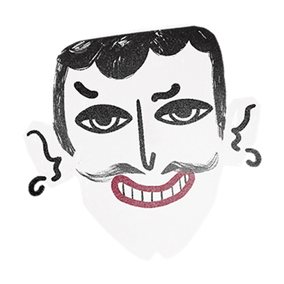 408x408 Drawing Japanese Mask Transparent Png Clipart Free Download - Japanese Mask Drawing