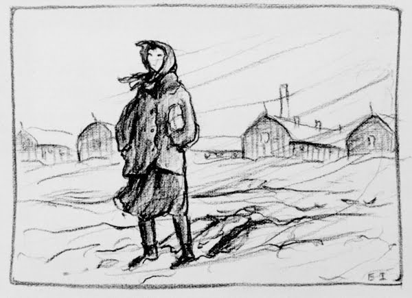 600x435 Heart Mountain Japanese American Internment Camp - Japanese Mountain Drawing