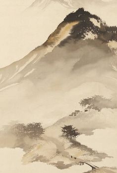 236x349 Japanese Mountain Art - Japanese Mountain Drawing