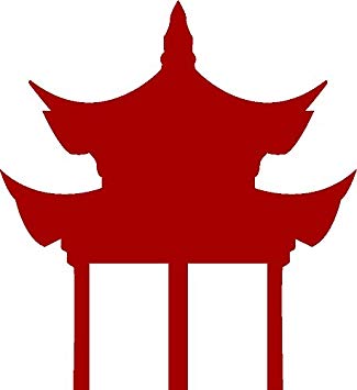 325x355 japanese traditional item cartoon drawing vinyl decal - Japanese Pagoda Drawing