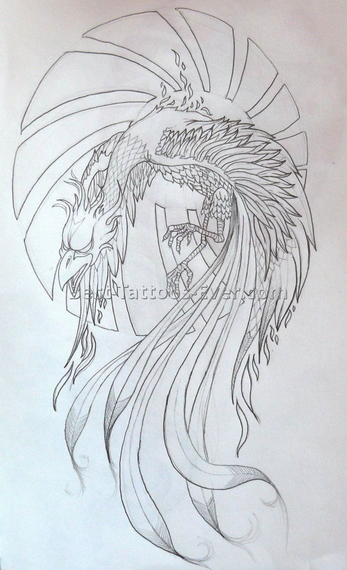 698x1145 Image Result For Pictures Of Japanese Phoenix Tattoos Phoenix - Japanese Phoenix Drawing