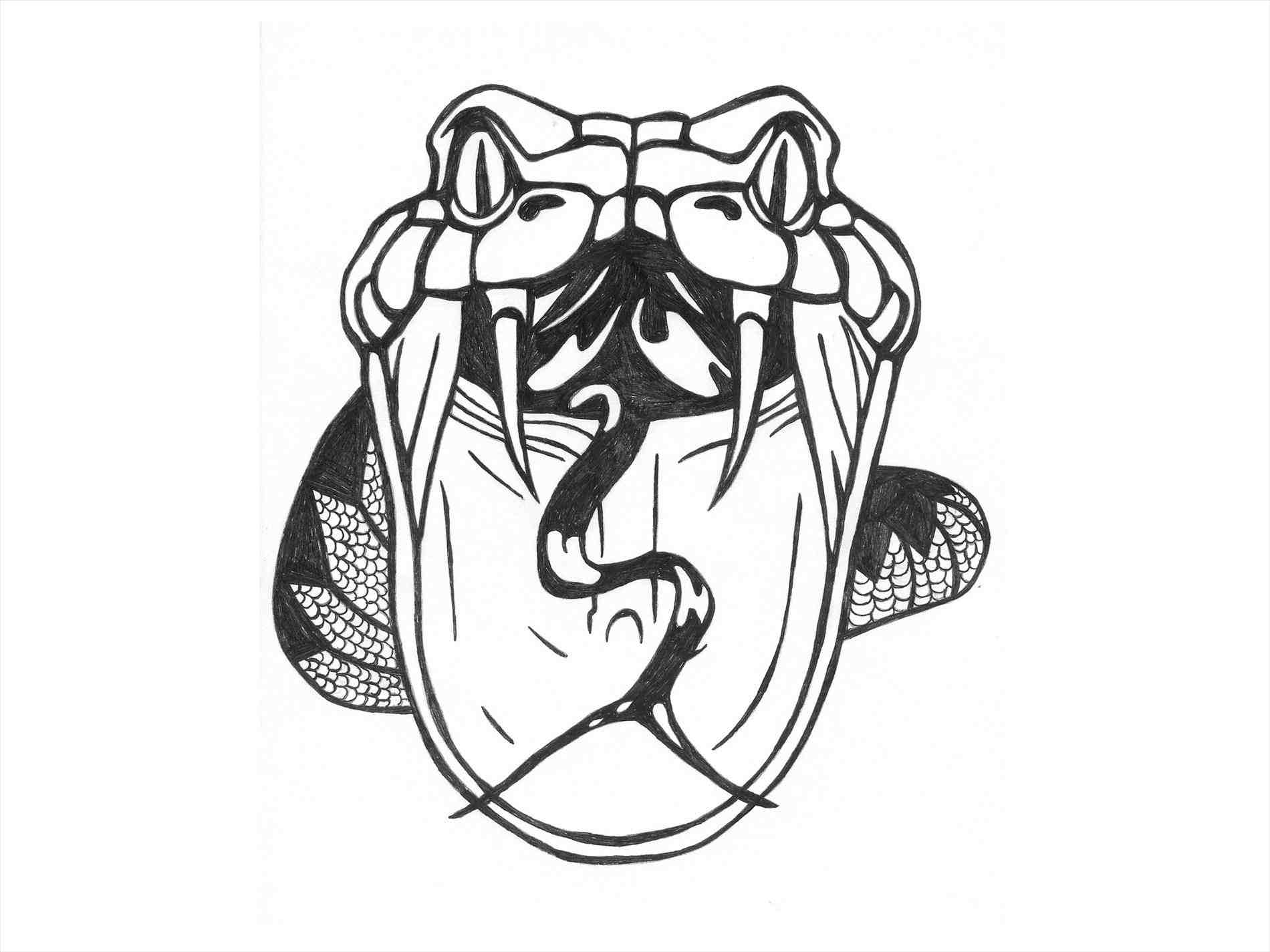 1900x1425 Japanese Snake Drawing - Japanese Snake Drawing