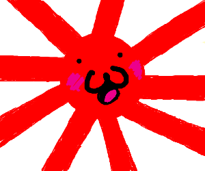 300x250 rising sun old japanese flag thingy drawing - Japanese Sun Drawing