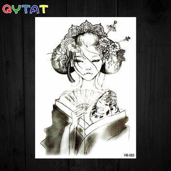 350x350 High Quality Popular Japanese Geisha Designs Temporary Japanese - Japanese Tattoo Drawing