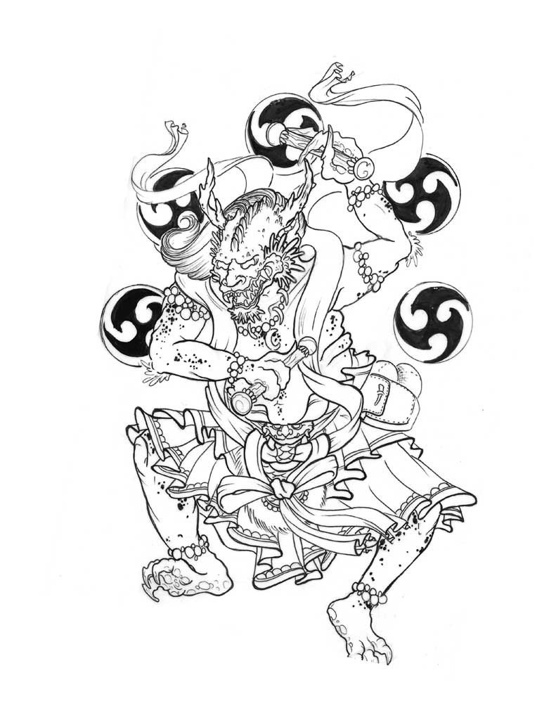 791x1024 Japanese Tattoo Designs Ii - Japanese Tattoo Drawing