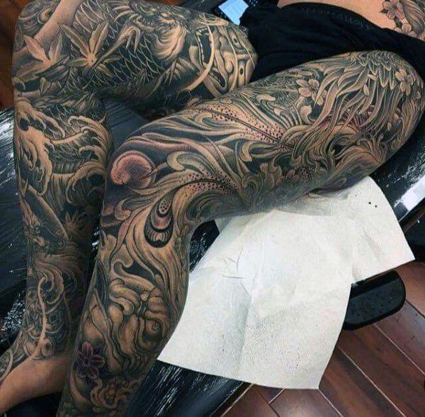 600x589 Impressive Japanese Tattoos With History Meaning - Japanese Tattoo Drawing