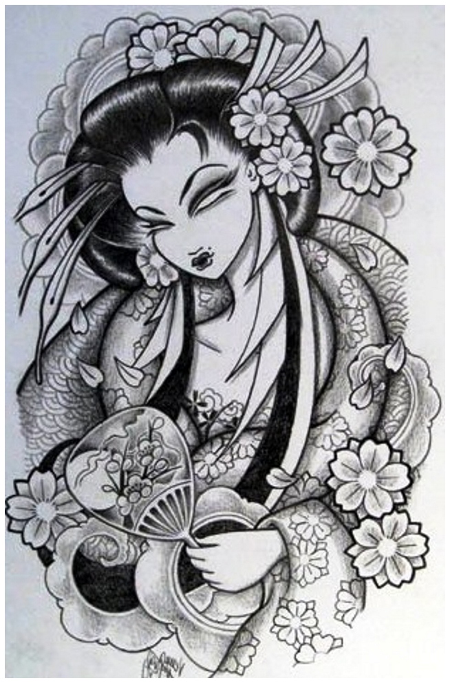 654x993 Japanese Tattoo Designs Inspired - Japanese Tattoo Drawing