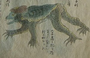 300x193 Kappa - Japanese Turtle Drawing