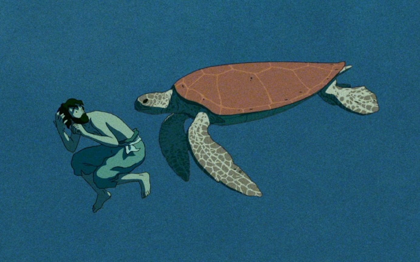 1382x864 The Red Turtle How A Japanese Animated Classic Was Made - Japanese Turtle Drawing