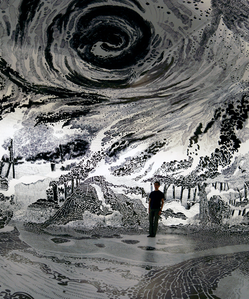 500x600 this immersive marker drawing looks more fluid than a water color - Japanese Water Drawing