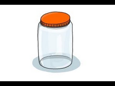 480x360 How To Draw A Jar - Jar Drawing