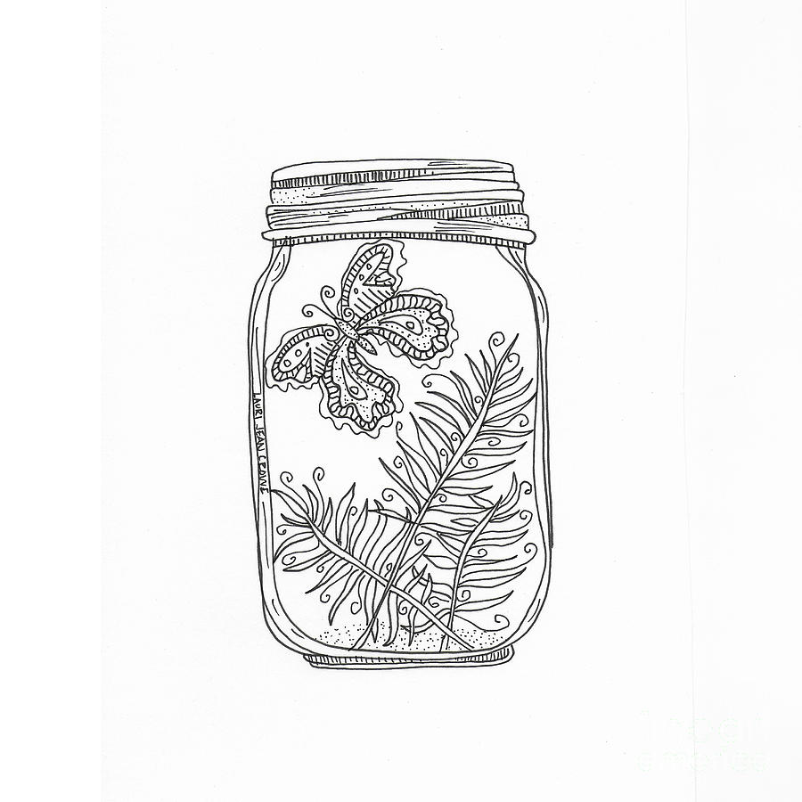 Jar Drawing at PaintingValley.com | Explore collection of Jar Drawing