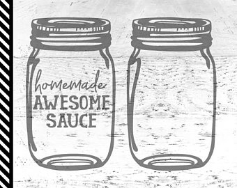 340x270 Mason Jar Drawing Etsy - Jar Drawing