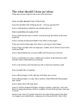 270x350 The What Should I Draw Jar Drawing Ideas - Jar Drawing
