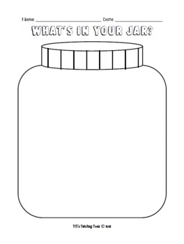 264x350 What's In Your Jar {drawing And Writing Activity} - Jar Drawing