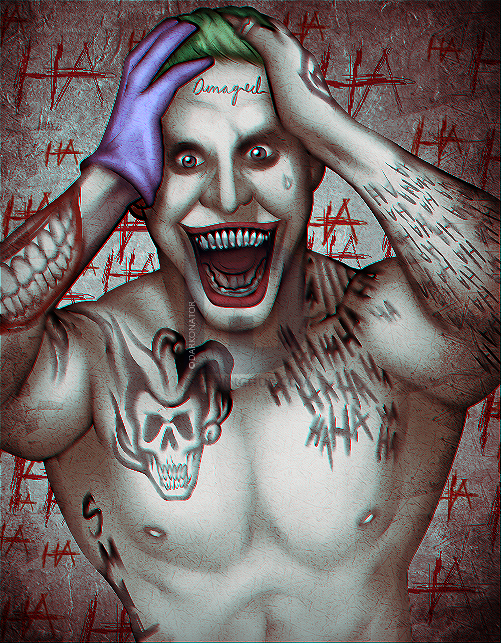 1000x1284 how to draw joker from suicide squad, jared leto, step - Jared Leto Joker Drawing