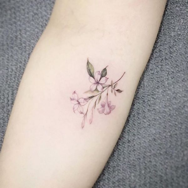 600x600 exceptional flower tattoo design ideas for women of all age - Jasmine Flower Drawing Tattoo
