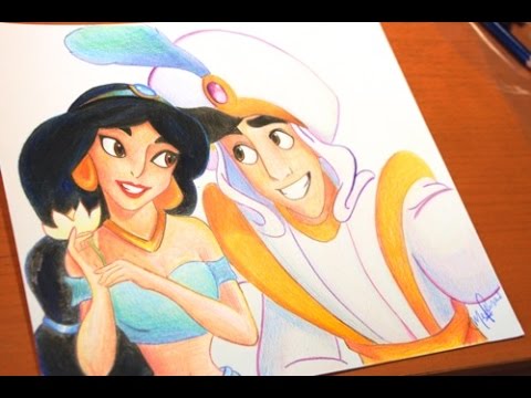 480x360 Drawing Jasmine Aladdin Disney Budget Art - Jasmine Princess Drawing
