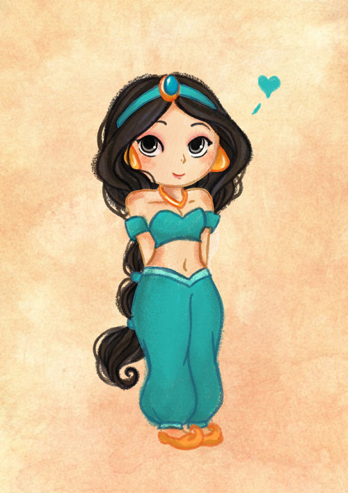 500x707 Drawn Princess Jasmine - Jasmine Princess Drawing