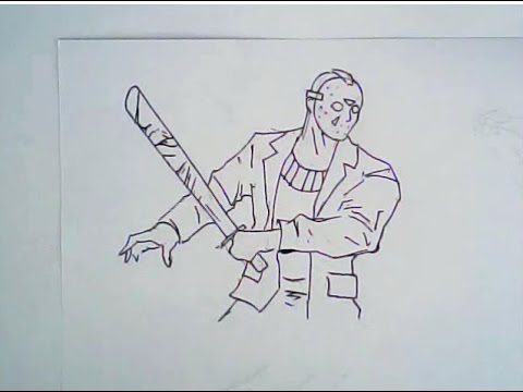 480x360 Mortal Kombat X - Jason Drawing