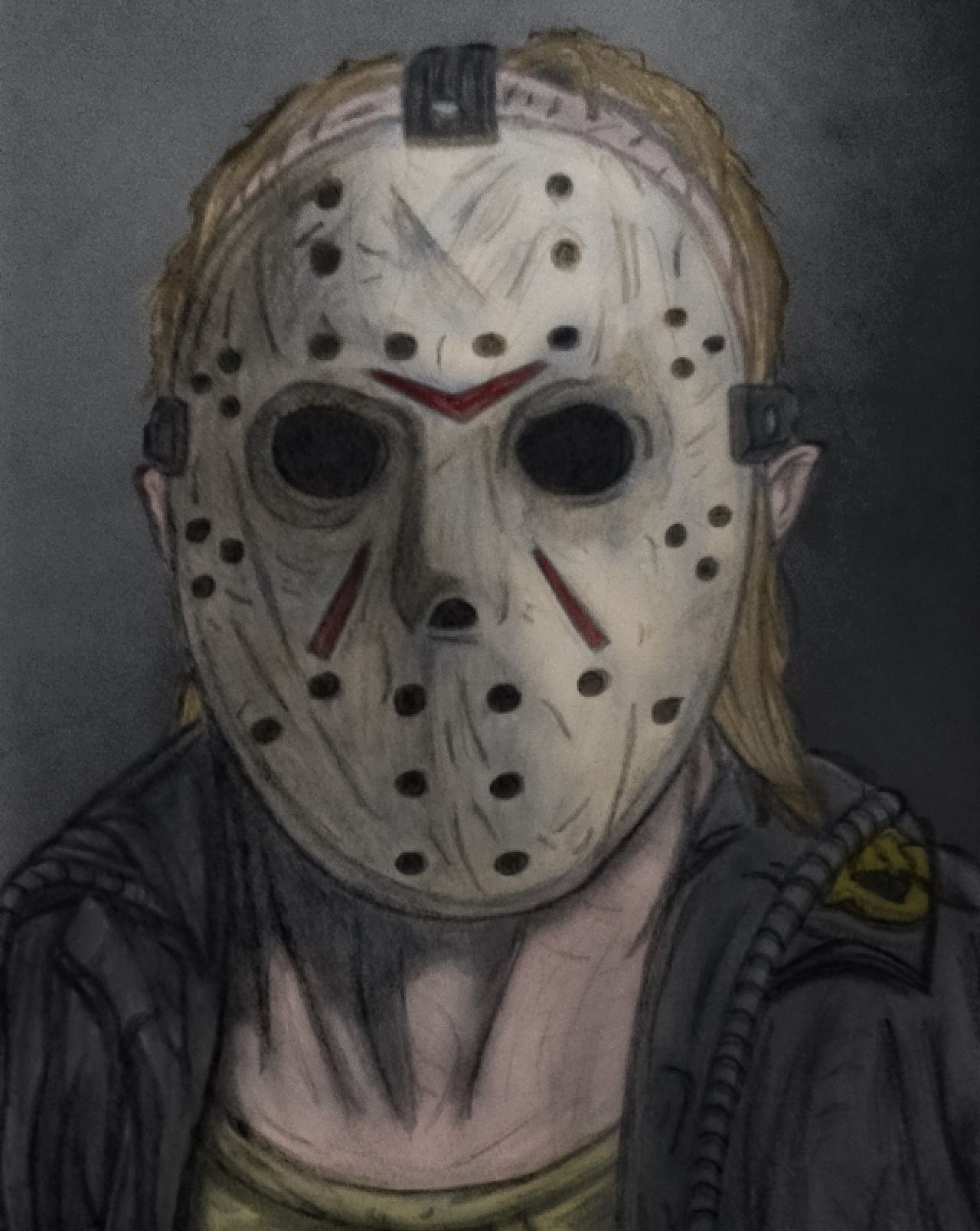 1280x1607 Pin On Murder Worship - Jason Drawing