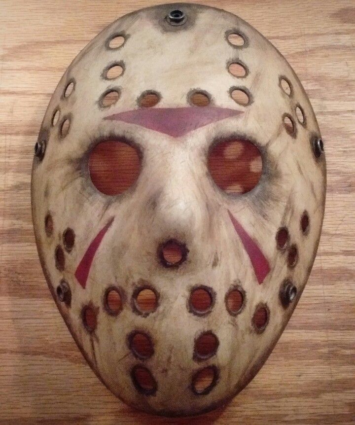 720x862 Custom Friday The Jason Voorhees Mask Drawingsartwork - Jason Mask Drawing