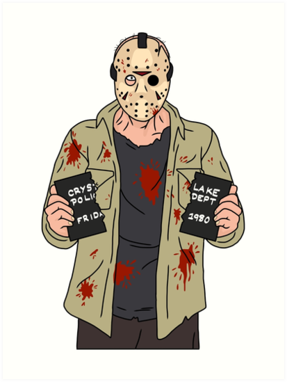 Jason Voorhees Cartoon Drawing at PaintingValley.com | Explore ...