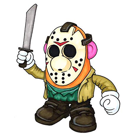 466x466 ppw friday the jason mr potato head toy ppw usa - Jason Voorhees Cartoon Drawing