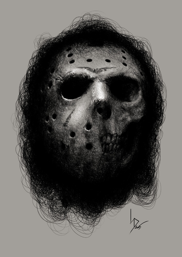 Jason Voorhees Drawing At PaintingValley Com Explore Collection Of Jason Voorhees Drawing