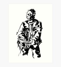 210x230 jason voorhees drawing art prints redbubble - Jason Voorhees Drawing