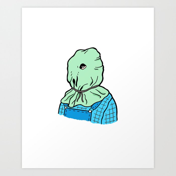 700x700 jason voorhees part art print - Jason Voorhees Drawing