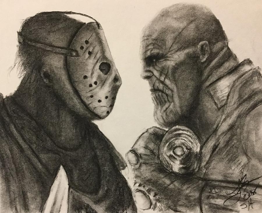 Jason Voorhees Drawing At PaintingValley Com Explore Collection Of Jason Voorhees Drawing