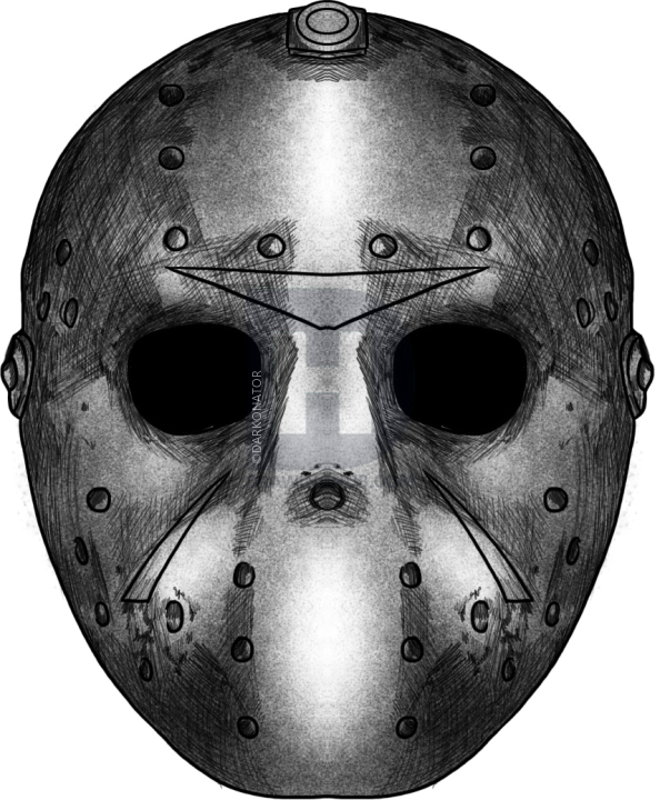 Jason Voorhees Mask Drawing at Explore collection