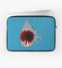 210x230 jaws drawing laptop sleeves redbubble - Jaws Drawing