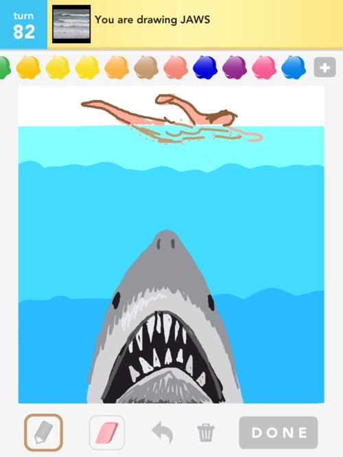 500x667 jaws drawings - Jaws Drawing
