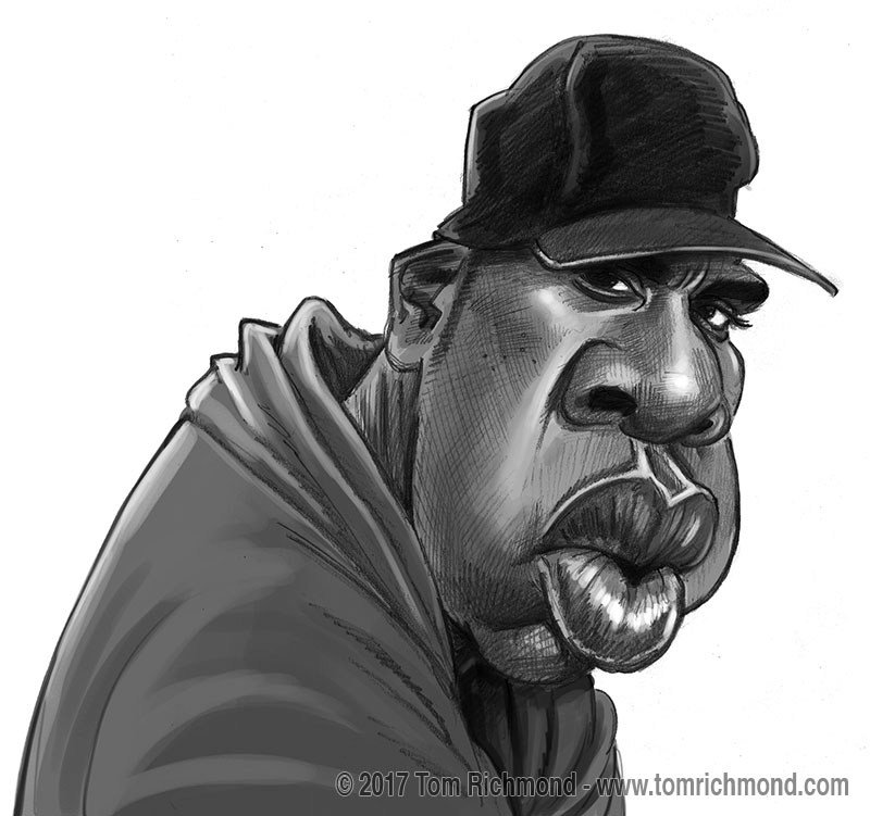 800x751 Richmond Illustration Inc - Jay Z Drawing