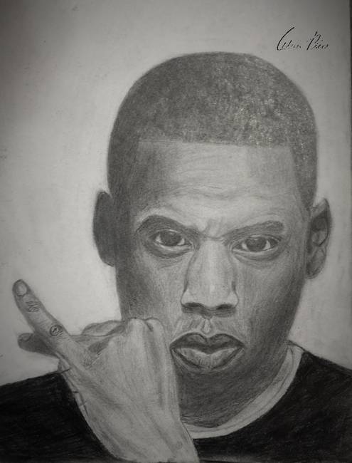 495x650 Stunning Jay Z Pencil Drawings And Illustrations For Sale - Jay Z Drawing