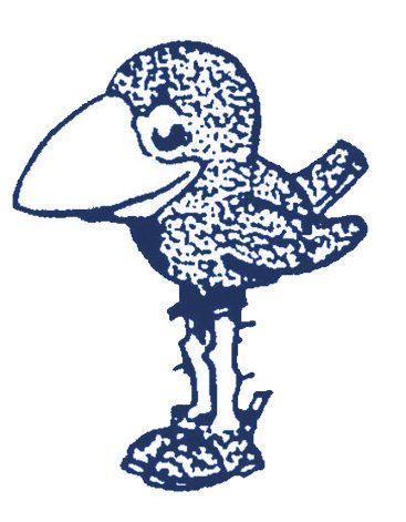 367x471 Ku History On Twitter The Jayhawk Drawn - Jayhawk Drawing