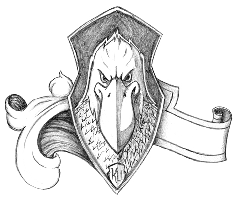 476x402 Rwn Illustration - Jayhawk Drawing